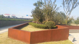 印江耐候钢挡土墙